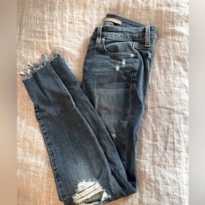 Joes distressed ankle skinny